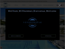 Tablet Screenshot of animmobilier.com